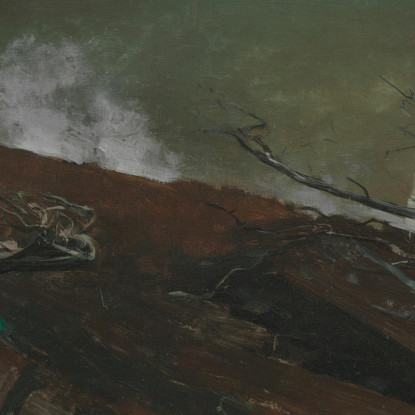 Costa De Maine Winslow Homer cuadro en lienzo