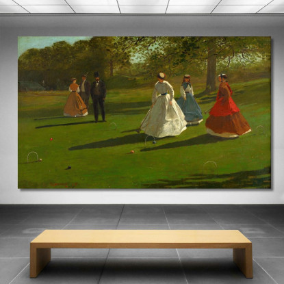 Croquet Players Winslow Homer canvas print