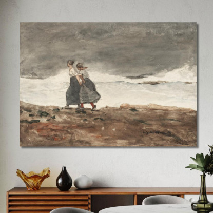 Peligro Winslow Homer cuadro en lienzo