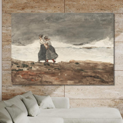 Peligro Winslow Homer cuadro en lienzo