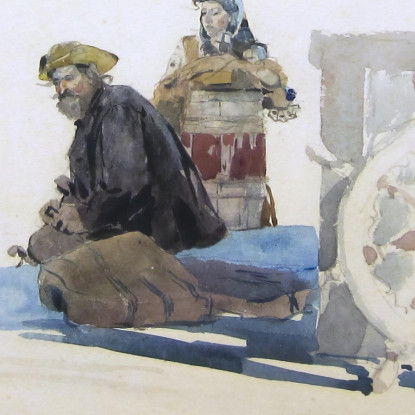 Deckpassagiere Winslow Homer drucken auf leinwand