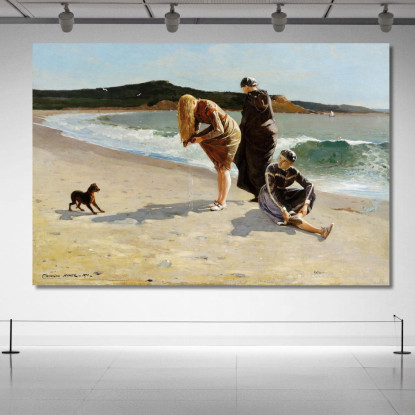 Eagle Head Manchester Massachusetts Flut Winslow Homer drucken auf leinwand