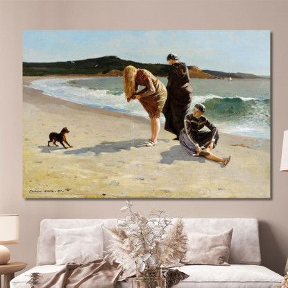 Eagle Head Manchester Massachusetts Flut Winslow Homer drucken auf leinwand