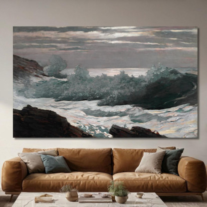Tôt Le Matin Après Une Tempête En Mer Winslow Homer tableau impression sur toile