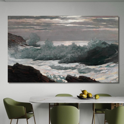 Tôt Le Matin Après Une Tempête En Mer Winslow Homer tableau impression sur toile