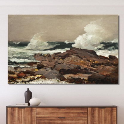 Pointe Est Winslow Homer tableau impression sur toile