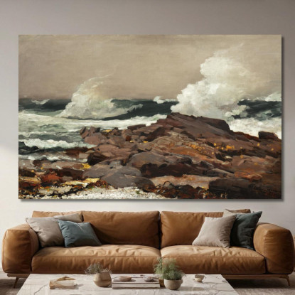 Punto Orientale Winslow Homer quadro stampato su tela