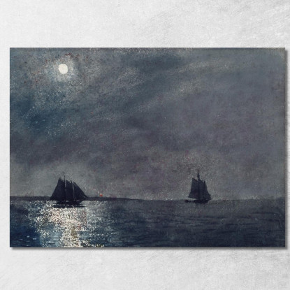 Luce Del Punto Orientale Winslow Homer quadro stampato su tela