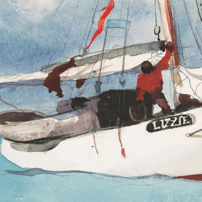 Fischerboote Key West Winslow Homer drucken auf leinwand