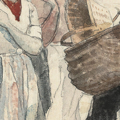 Four Fishwives On The Beach Winslow Homer canvas print