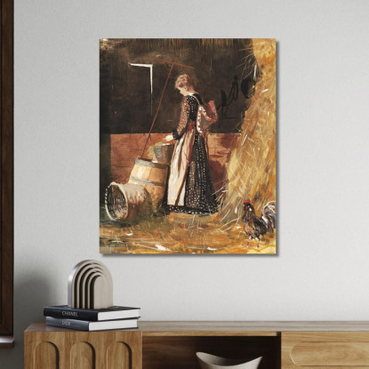 Huevos Frescos Winslow Homer cuadro en lienzo