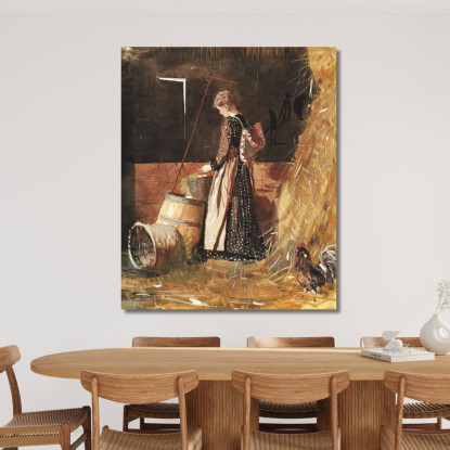 Huevos Frescos Winslow Homer cuadro en lienzo