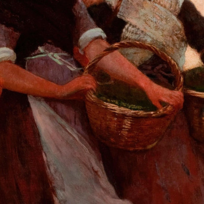 ¡Escuchar Con Atención! La Alondra Winslow Homer cuadro en lienzo