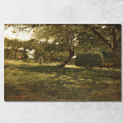 Escena De Cosecha Winslow Homer cuadro en lienzo