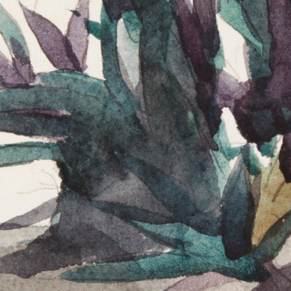 Collina Con Ciuffi Di Maguey Winslow Homer quadro stampato su tela