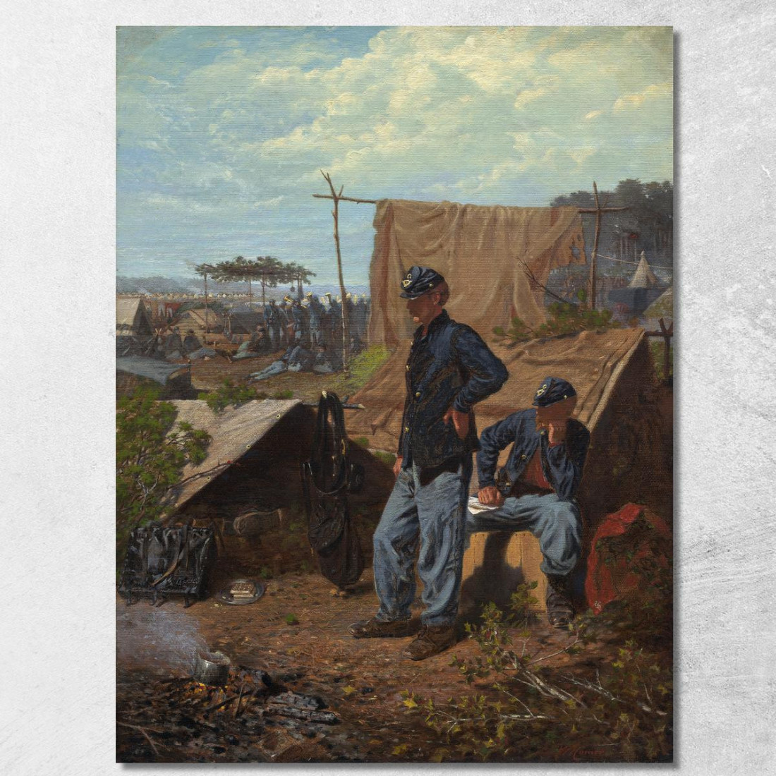 Homesweet Home Winslow Homer canvas print
