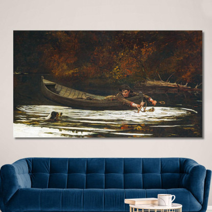 Hound And Hunter Winslow Homer canvas print