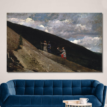 In The Mountains Winslow Homer canvas print