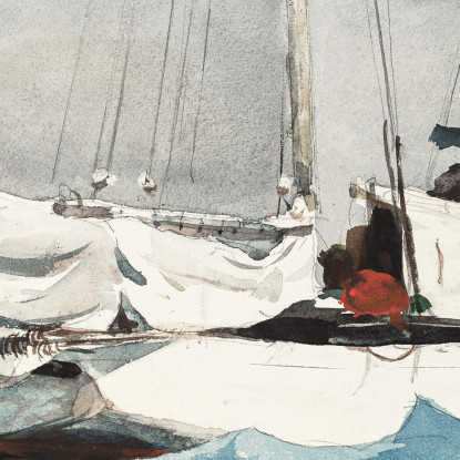 Ancre De Transport De Key West Winslow Homer tableau impression sur toile