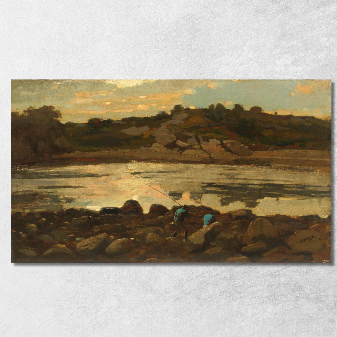 Langosta Cove Manchester Massachusetts Winslow Homer cuadro en lienzo