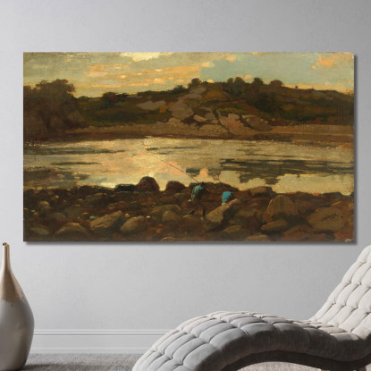 Langosta Cove Manchester Massachusetts Winslow Homer cuadro en lienzo