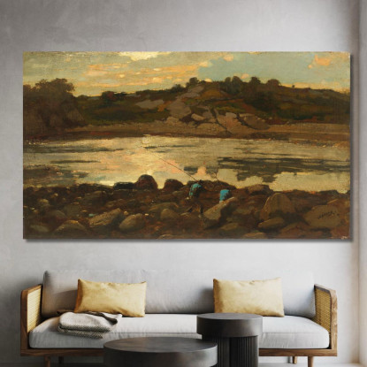 Langosta Cove Manchester Massachusetts Winslow Homer cuadro en lienzo