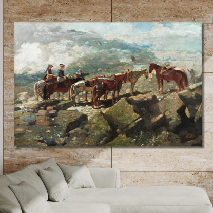 Berg Washington Winslow Homer drucken auf leinwand