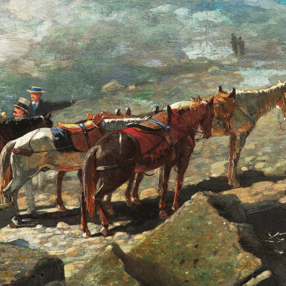 Monte Washington Winslow Homer cuadro en lienzo