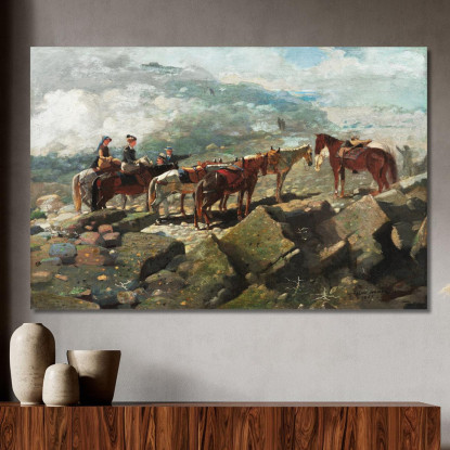 Berg Washington Winslow Homer drucken auf leinwand