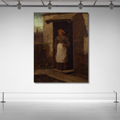 Vicino Ad Andersonville Winslow Homer quadro stampato su tela