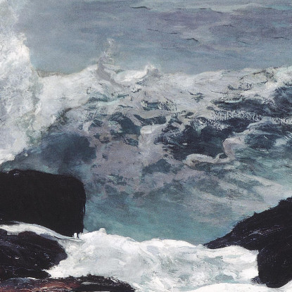 Nord-Est Winslow Homer tableau impression sur toile