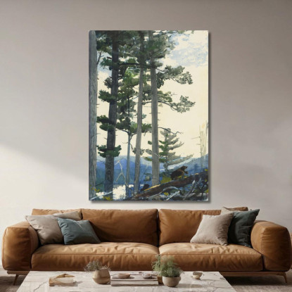 Alte Siedler Winslow Homer drucken auf leinwand