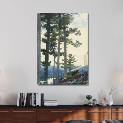 Alte Siedler Winslow Homer drucken auf leinwand