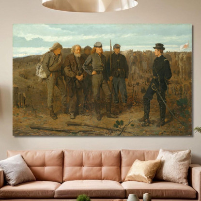 Gefangene Von Der Front Winslow Homer drucken auf leinwand