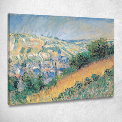 Veduta Di Sua Vetheuil 1881 Claude Monet mnt108 quadro stampato su tela