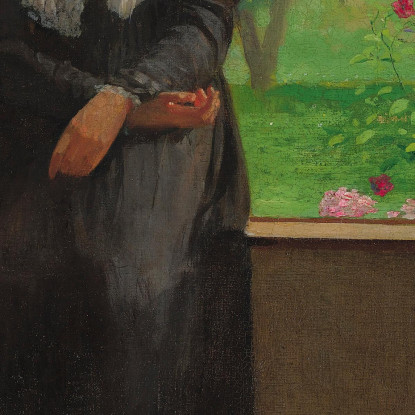 Reverie Winslow Homer canvas print