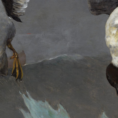 Droite Et Gauche Winslow Homer tableau impression sur toile