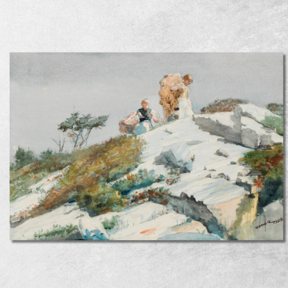 Harte Arbeit Winslow Homer drucken auf leinwand