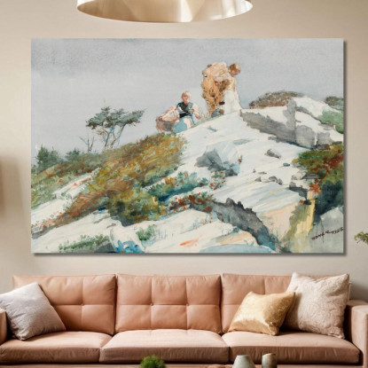Lavoro Duro Winslow Homer quadro stampato su tela