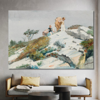Lavoro Duro Winslow Homer quadro stampato su tela