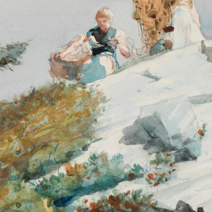 Lavoro Duro Winslow Homer quadro stampato su tela