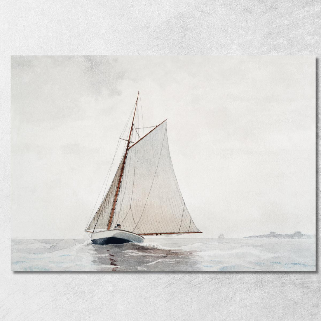 Navigation Au Large De Gloucester Winslow Homer tableau impression sur toile