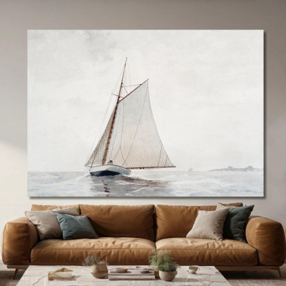 Sailing Off Gloucester Winslow Homer canvas print
