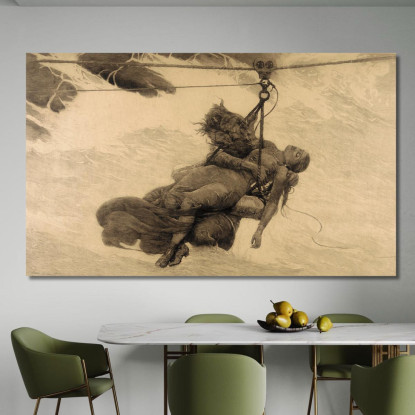 Enregistré Winslow Homer tableau impression sur toile