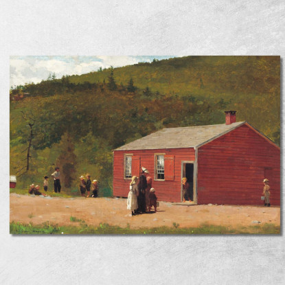 Temps Scolaire Winslow Homer tableau impression sur toile