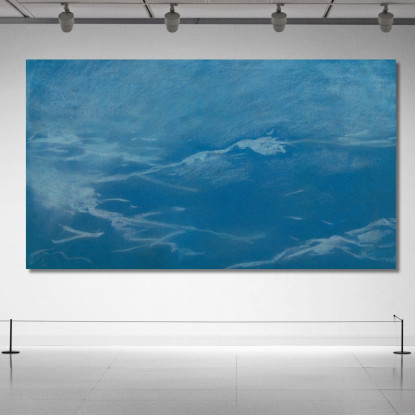 Seagull And Waves Probably Prout'S Neck Maine Winslow Homer canvas print