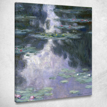 Ninfee 1907 Claude Monet mnt111 quadro stampato su tela