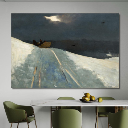 Sleigh Ride Winslow Homer canvas print