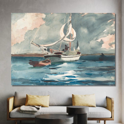 Démolition Nassau Winslow Homer tableau impression sur toile