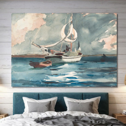 Démolition Nassau Winslow Homer tableau impression sur toile